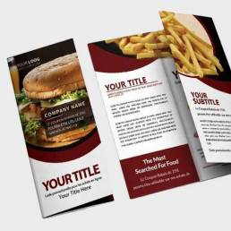 Restaurant menu printing and design