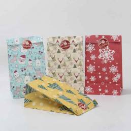Christmas paper party bags