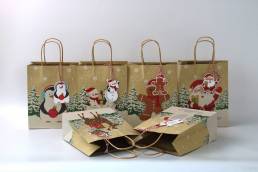 Christmas eco-friendly party bags