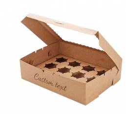 Personalised cupcake boxes